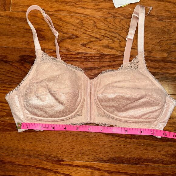NWT Amoena Ellen Wirefree Masectomy Front Closure Bra Size 32A - Picture 16 of 16